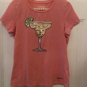 GUESS Sequin Cocktail Tee